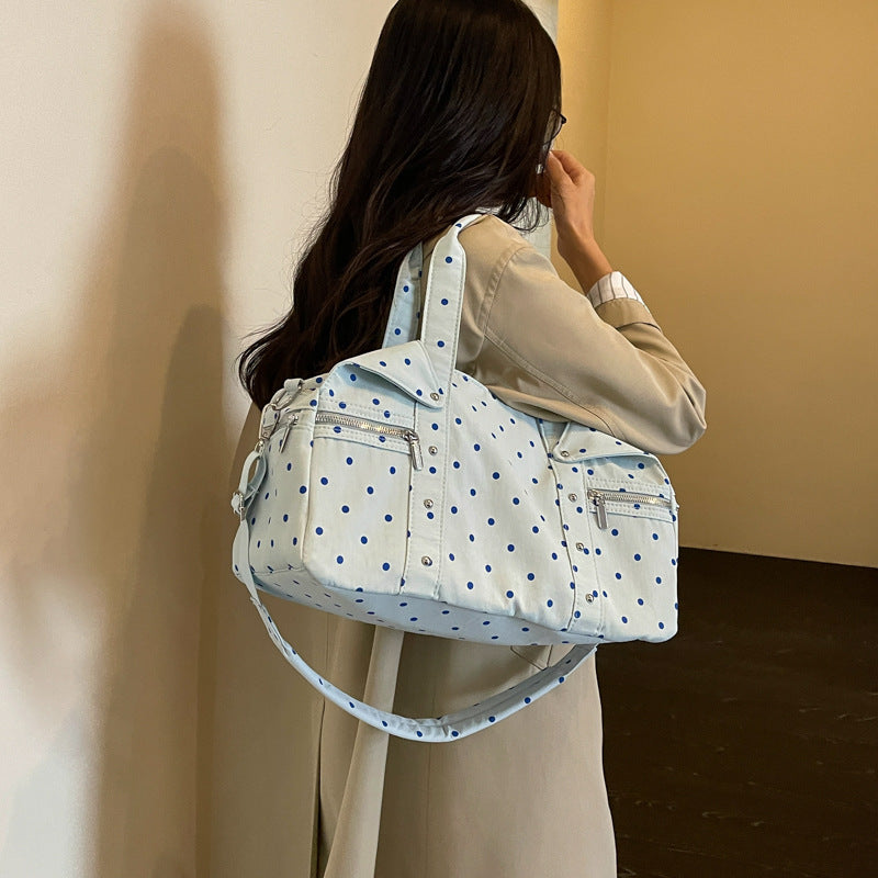 Polka Dot Weekend Duffle Bag