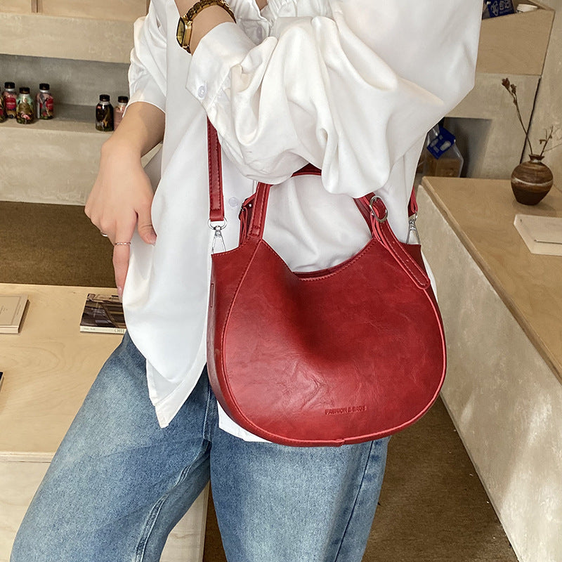 Women's shoulder bag made of high-quality artificial leather with fashionable trim-https://detail.1688.com/offer/1016565207426.html-Calm Wears-Rot-nothing-Calm Wears