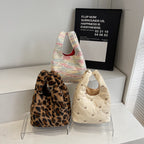 WoPlush Faux Fur Hobo Bag