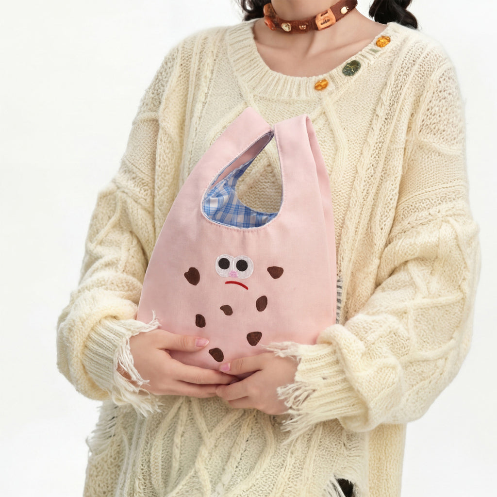 Fun Cartoon Cookie-Shaped Mini Bag