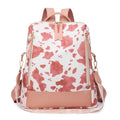 Fashionable Cow Print Backpack