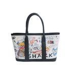 WoPlayful Illustrated Canvas Tote Bag