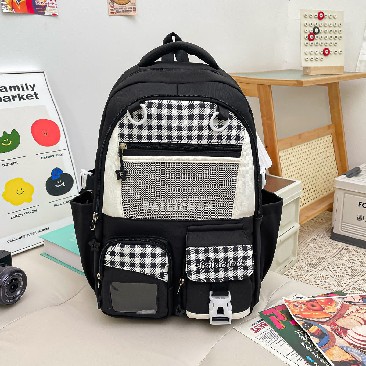 Multi Pocket Stylish Backpack for Daily Use