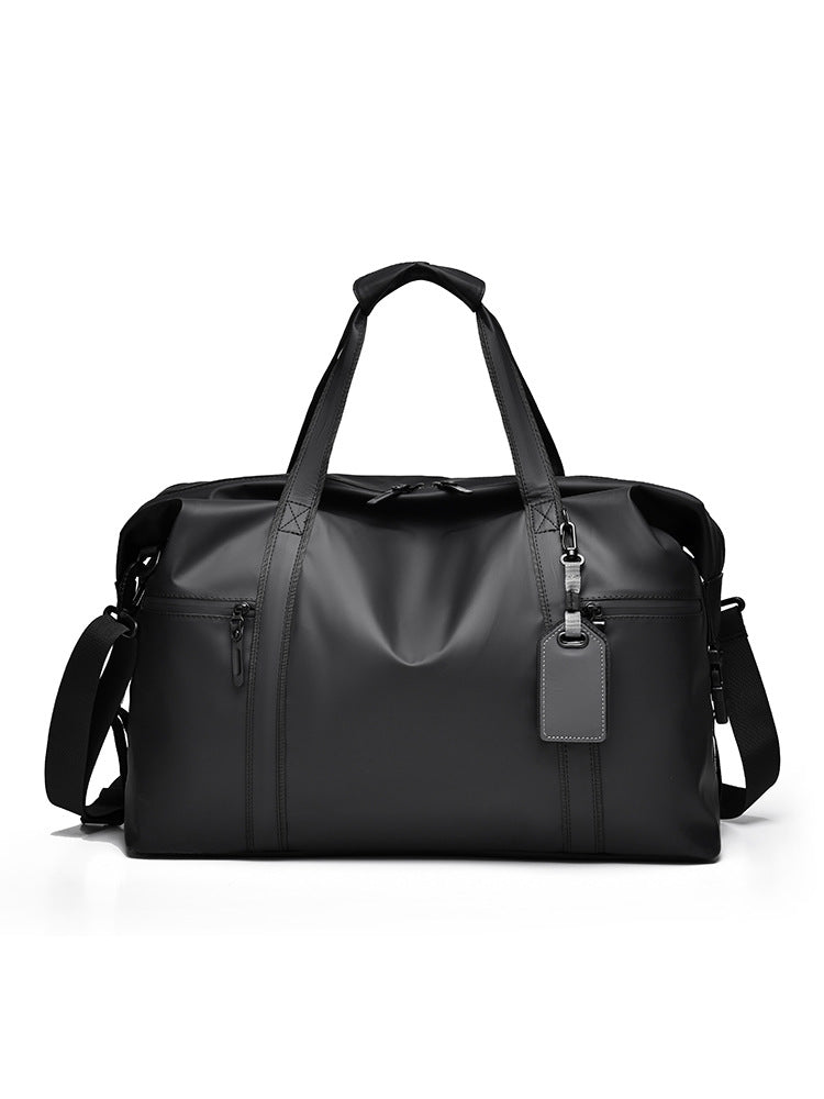 Travel bag with waterproof material and practical carrying options