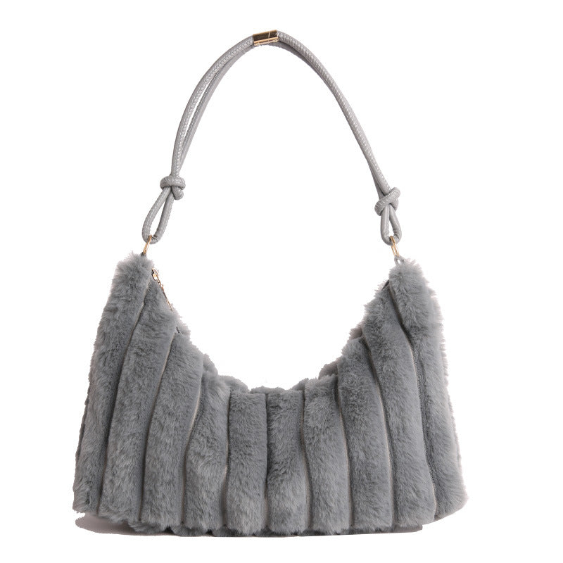 WoPlush Texture Evening Handbag