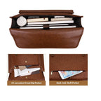 Elegant Laptop Briefcase with Multifunctional Compartments