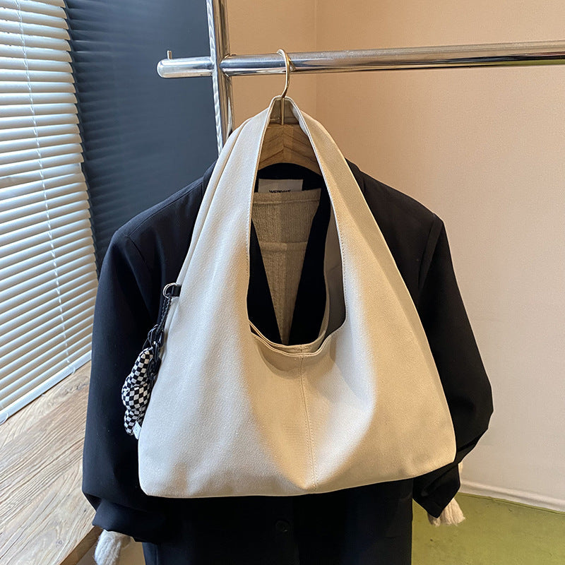Women's fashionable tote bag with innovative carrying opening-https://detail.1688.com/offer/1008632173104.html-Calm Wears-Beige-Size: without pendant-Calm Wears