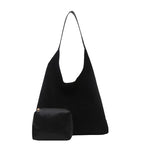 Suede Slouchy Hobo Bag