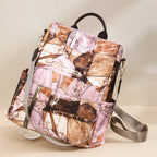 Artistic Patchrk Fabric Backpack