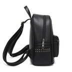 Studded Leather Backpack