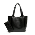 Women's Tote Bag with multifunctional interior layout-https://detail.1688.com/offer/891871909032.html-Calm Wears-Black-Size: without wallet-Calm Wears