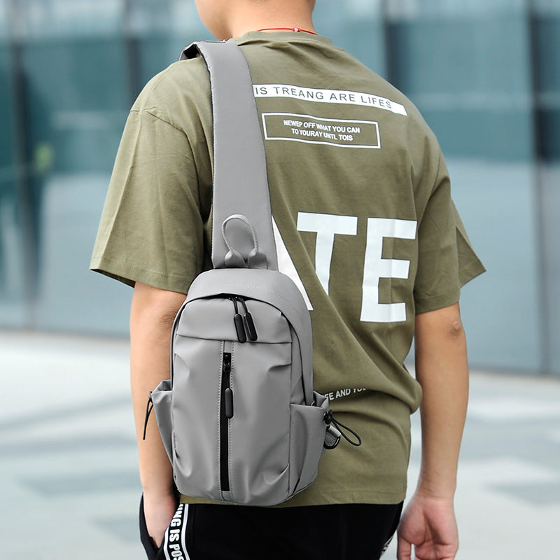 Sleek Water-Resistant Minimalist Sling Bag