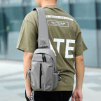 Sleek Water-Resistant Minimalist Sling Bag