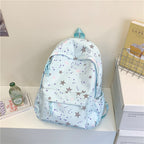 Casual Star-Patterned Backpack