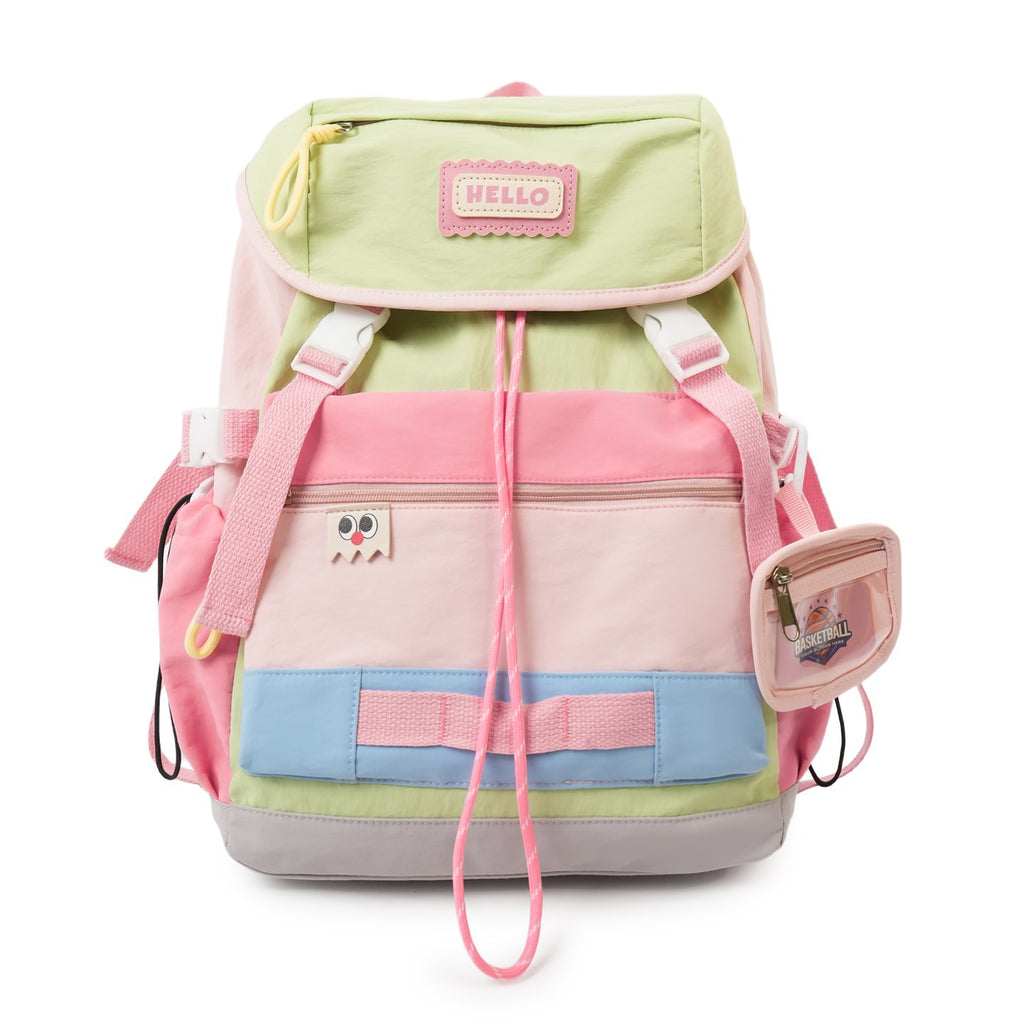 Backpack in Modern Minimalist Style with Multiple Compartments
