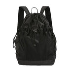 Versatile Mesh-Panel Drawstring Backpack