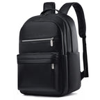 Sleek Textured Leather Backpack Calm Wears