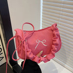 WoElegant Bow-Embellished Crossbody Bag