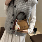 Cute Cat-Shaped Handbag