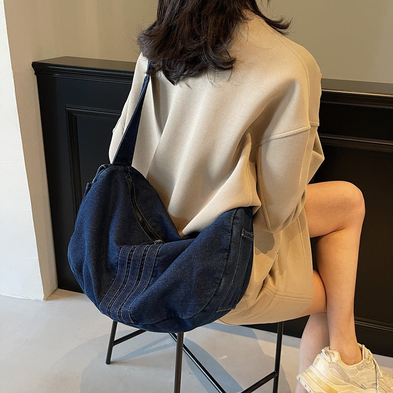 Soft Denim Sling Bag Calm Wears