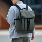 High-Capacity Waterproof Commuter Backpack