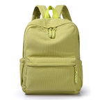 Textured Fabric Multi-Compartment Backpack