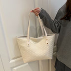 Classic Textured Tote Bag