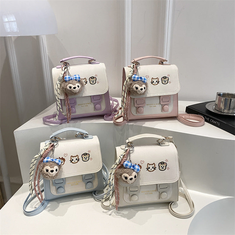 Women playful mini backpack bag