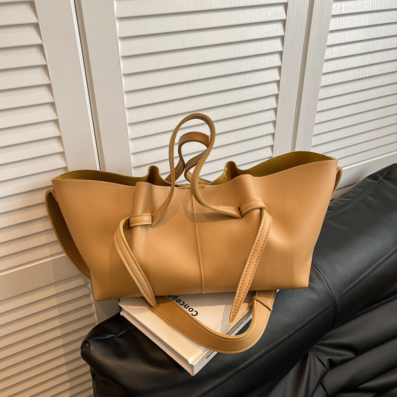 WoChic Minimalist Bow Tote Bag