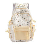 Leisure backpack with charming design and practical compartments