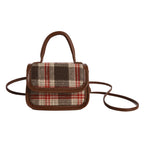 Textured Mini Messenger Bag
