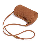 Braided Suede Handbag