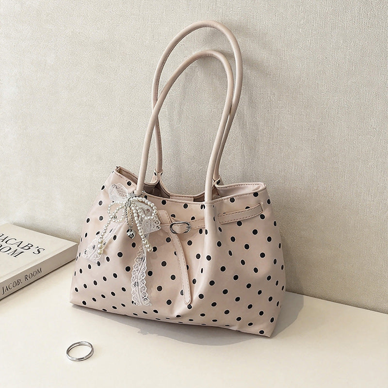 WoChic Polka Dot Tote Bag