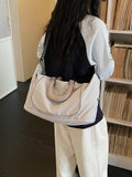 Multi-Functional Soft Fabric Weekender Bag