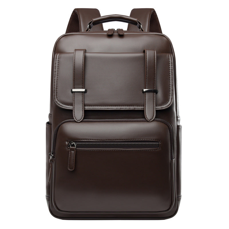 Leather Laptop Backpack Calm Wears