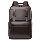 Leather Laptop Backpack Calm Wears