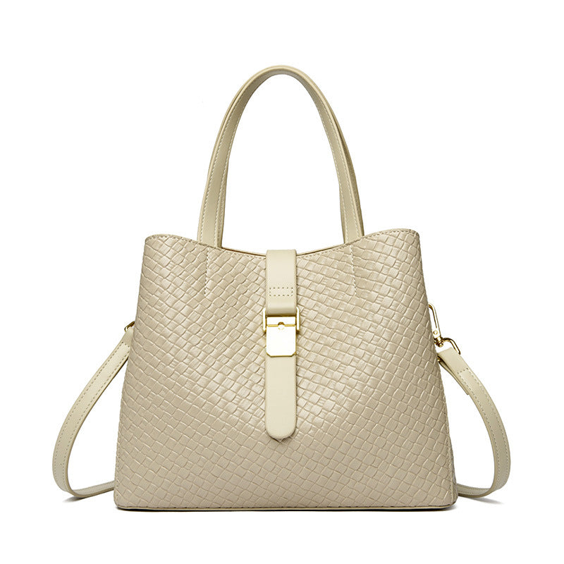 Textured Structured Handbag