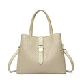 Textured Structured Handbag