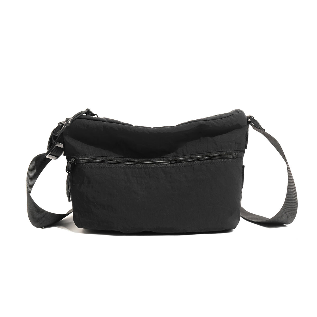 Compact Crossbody Bag with Multiple Zippered Pockets Calm Wears