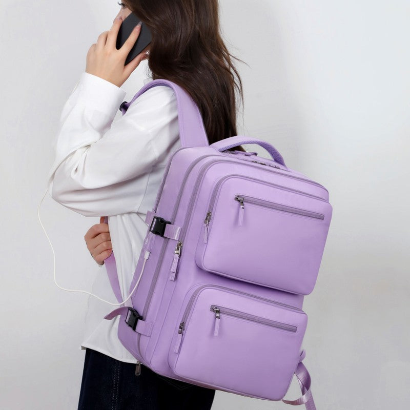 Versatile Dual-Layer Laptop Backpack Calm Wears