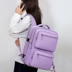 Versatile Dual-Layer Laptop Backpack Calm Wears