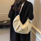 Pleated Fashion Shoulder Bag Calm Wears