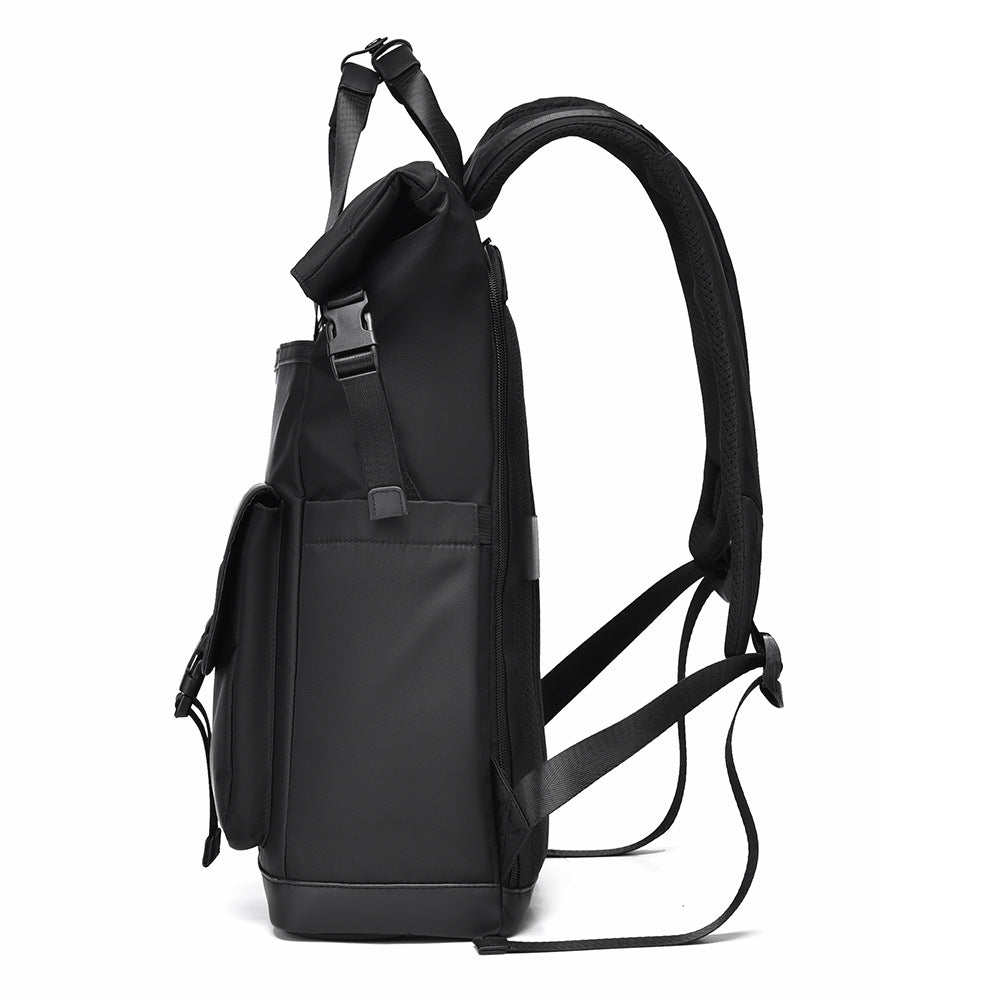 Modern Roll-Top Waterproof Backpack Calm Wears