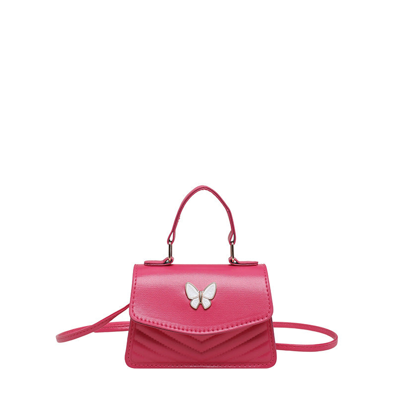 WoChic Mini Handbag with Elegant Butterfly Accent