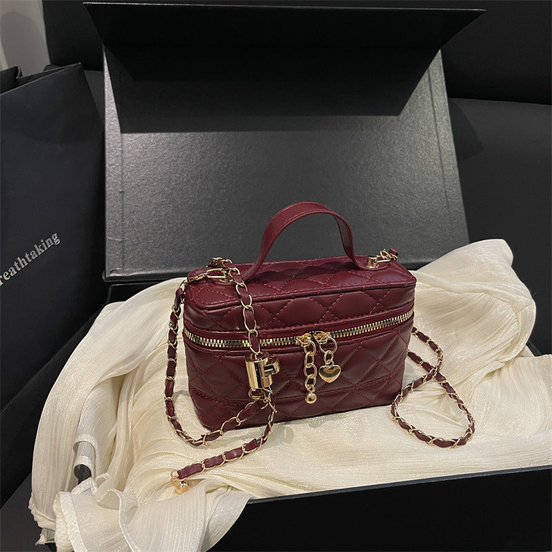 Women’s elegant quilted mini handbag with detachable shoulder strap-https://detail.1688.com/offer/1049437421820.html-Calm Wears-Rot-nothing-Calm Wears