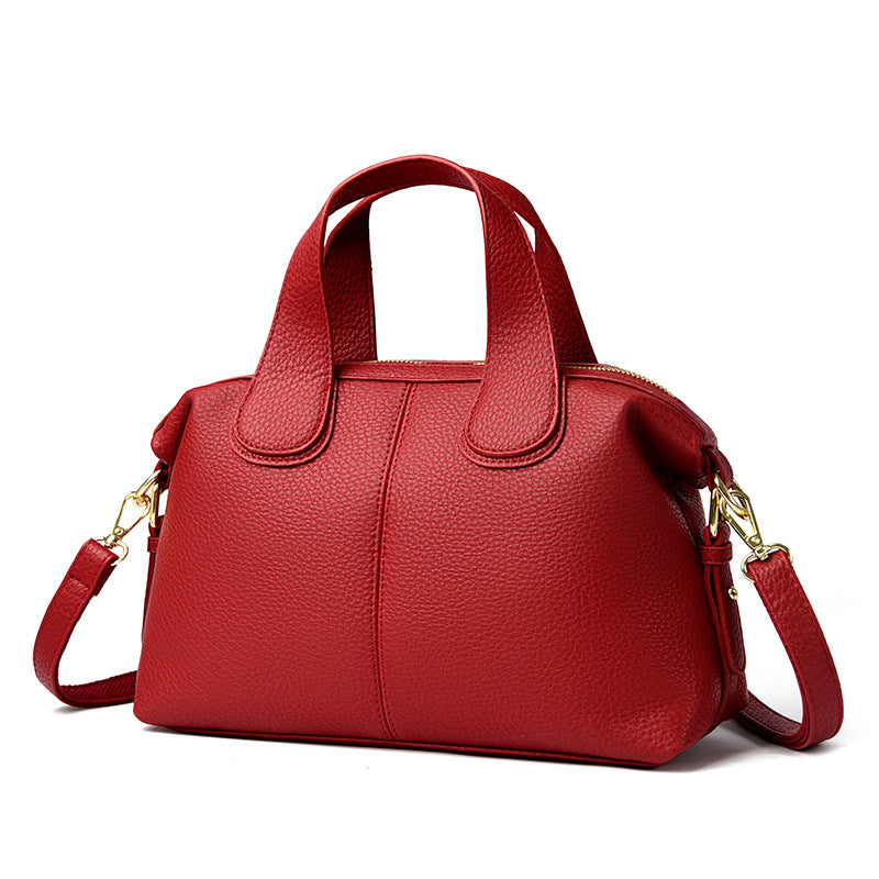 Elegant Faux Leather Handbag