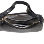 Stylish Pebbled Leather Hobo Bag