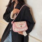 Playful Illustrated Mini Handbag