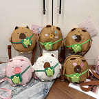 Plush Shoulder Bag in Animal Design