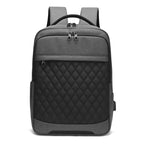 Stylish Quilted Laptop Backpack Calm Wears